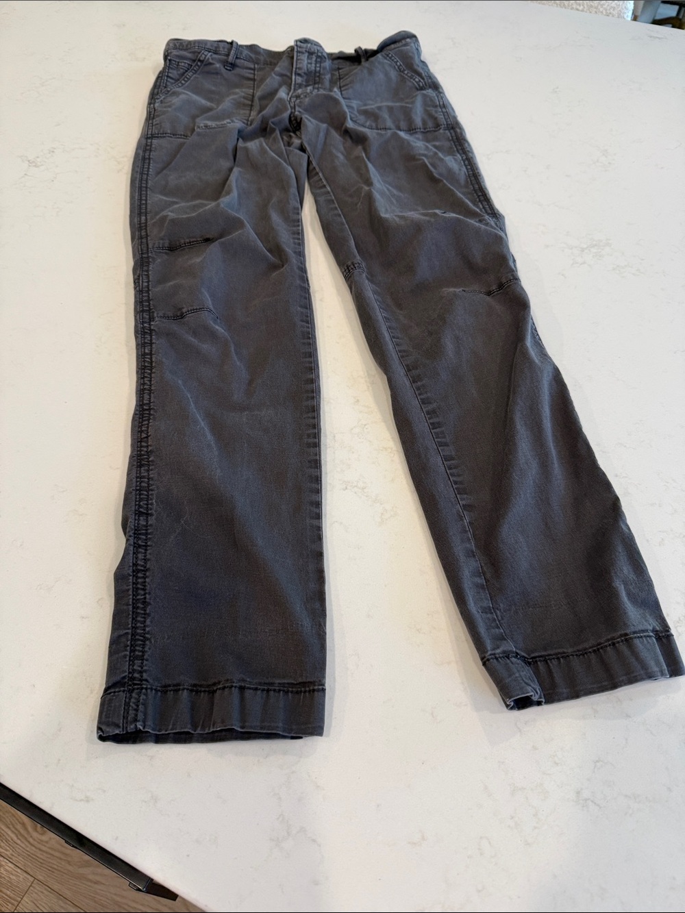 Lucky Brand Womens Gray Cargo Casual Pants-size 26